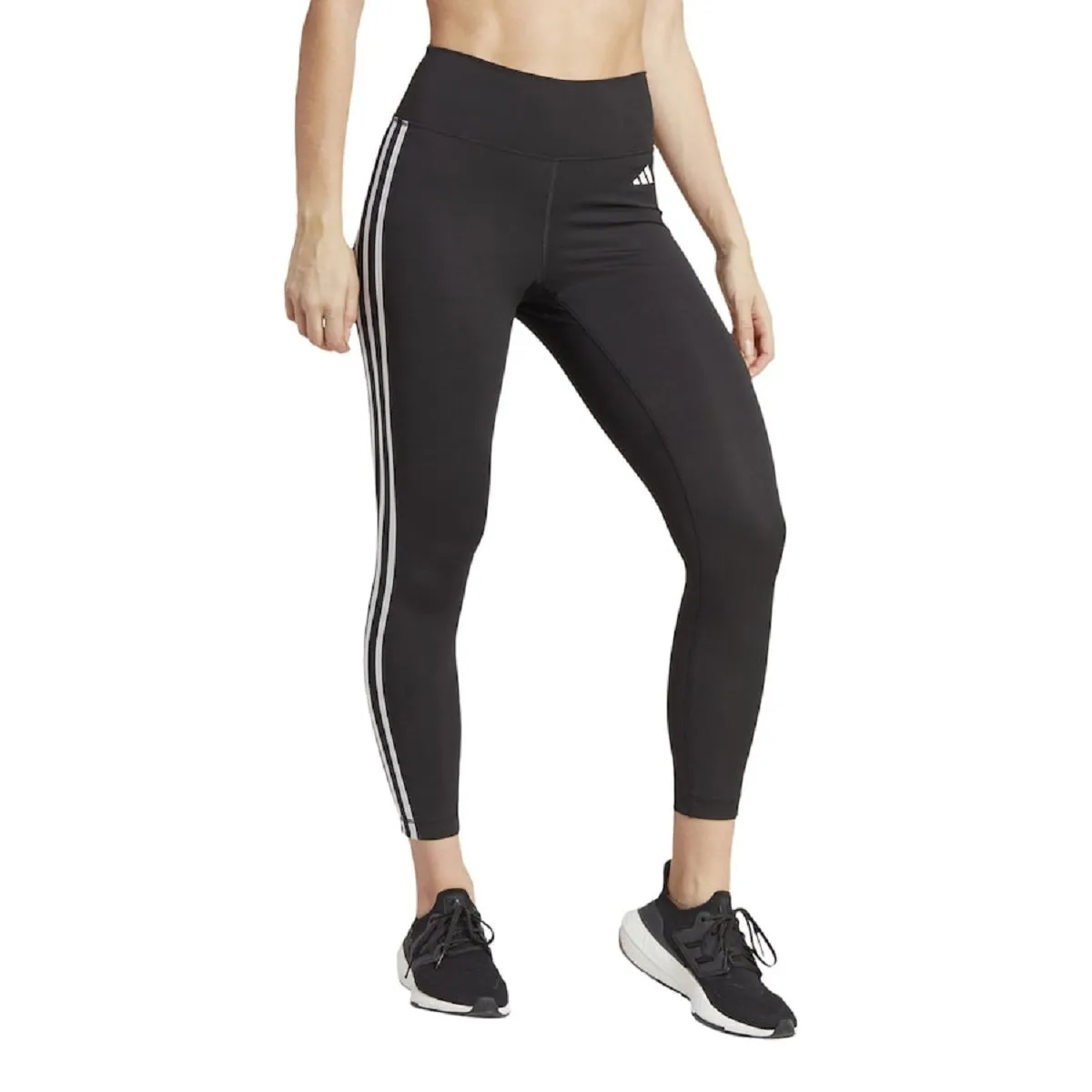 adidas Women's Train Essentials 3-Stripes High-Waisted 7/8 Leggings