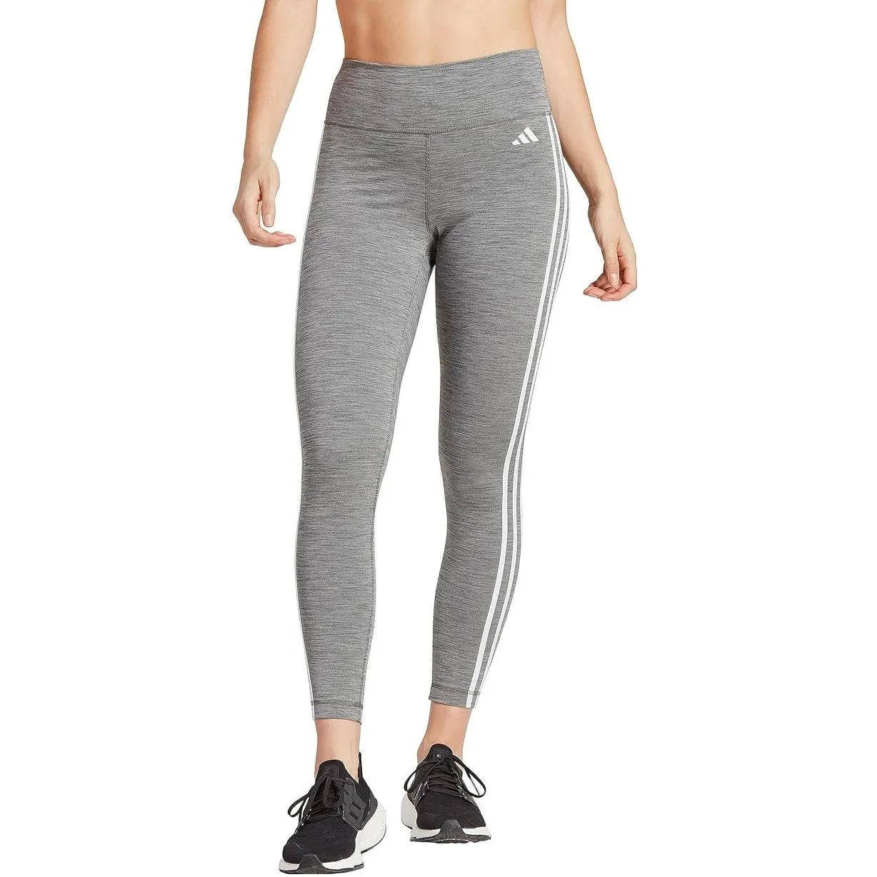 adidas Women's Train Essentials 3-Stripes High-Waisted 7/8 Leggings