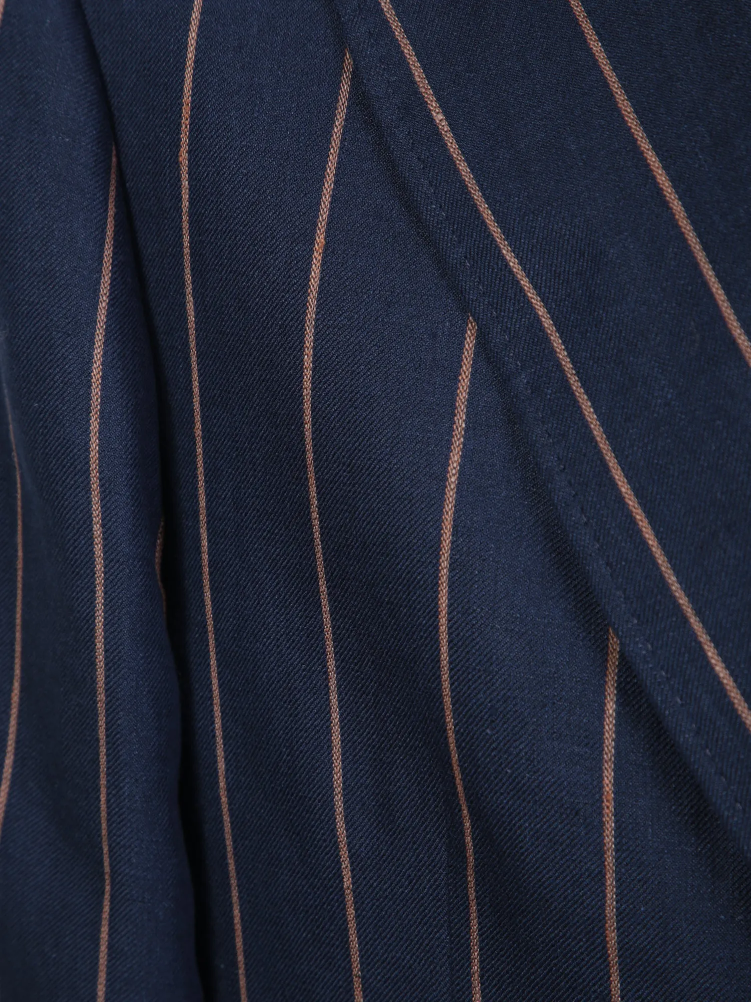 Blue pinstripe tailored jacket