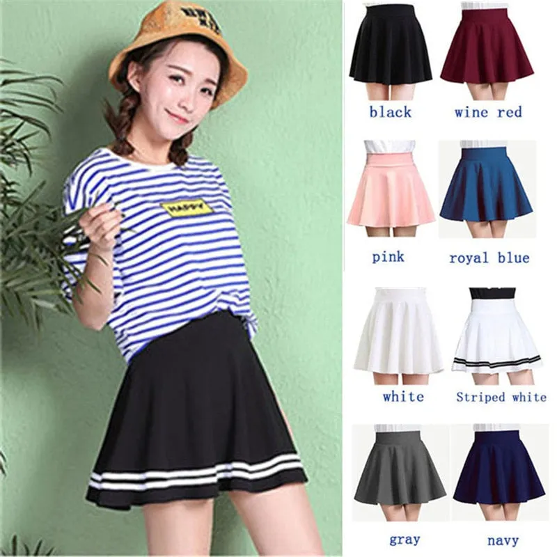 Circle Swing mini skirt