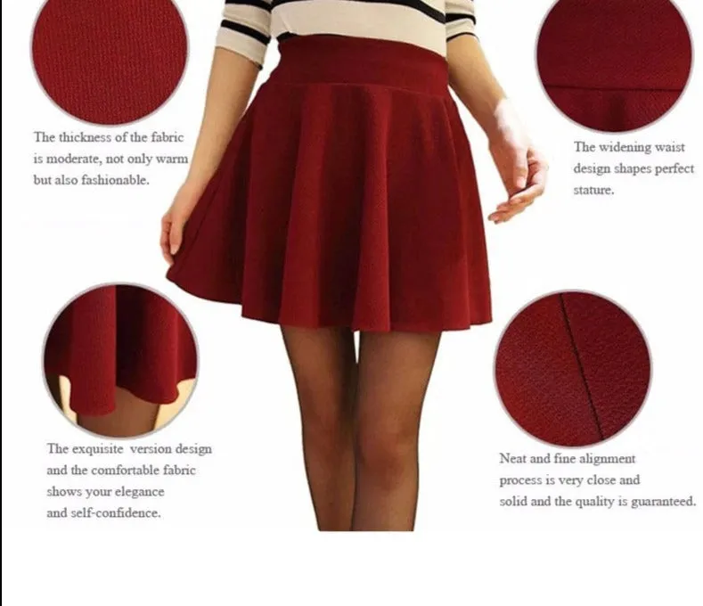 Circle Swing mini skirt