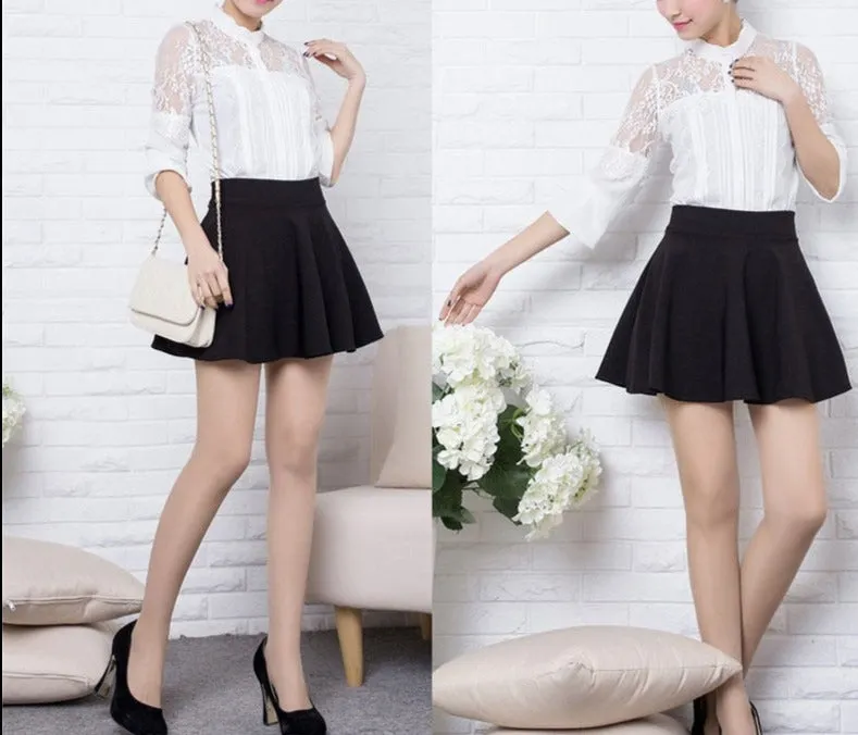 Circle Swing mini skirt