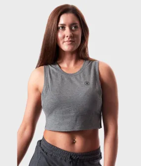 CROP Tank [Grey/Black]