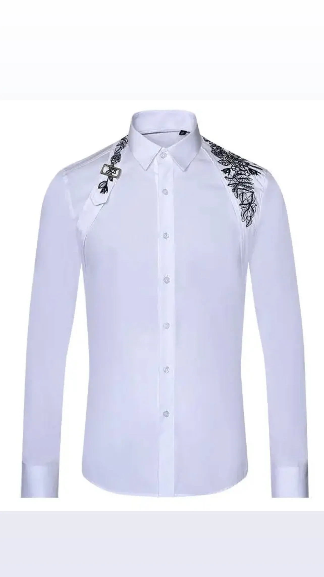 Delicate Whites Tux Shirt