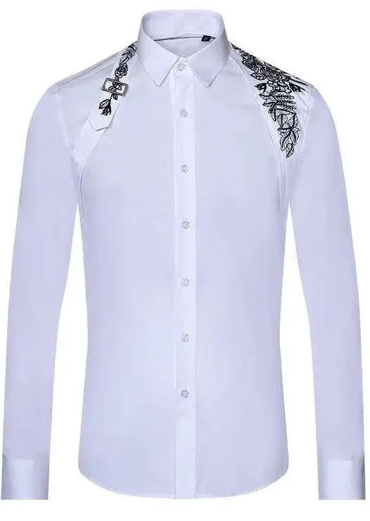 Delicate Whites Tux Shirt