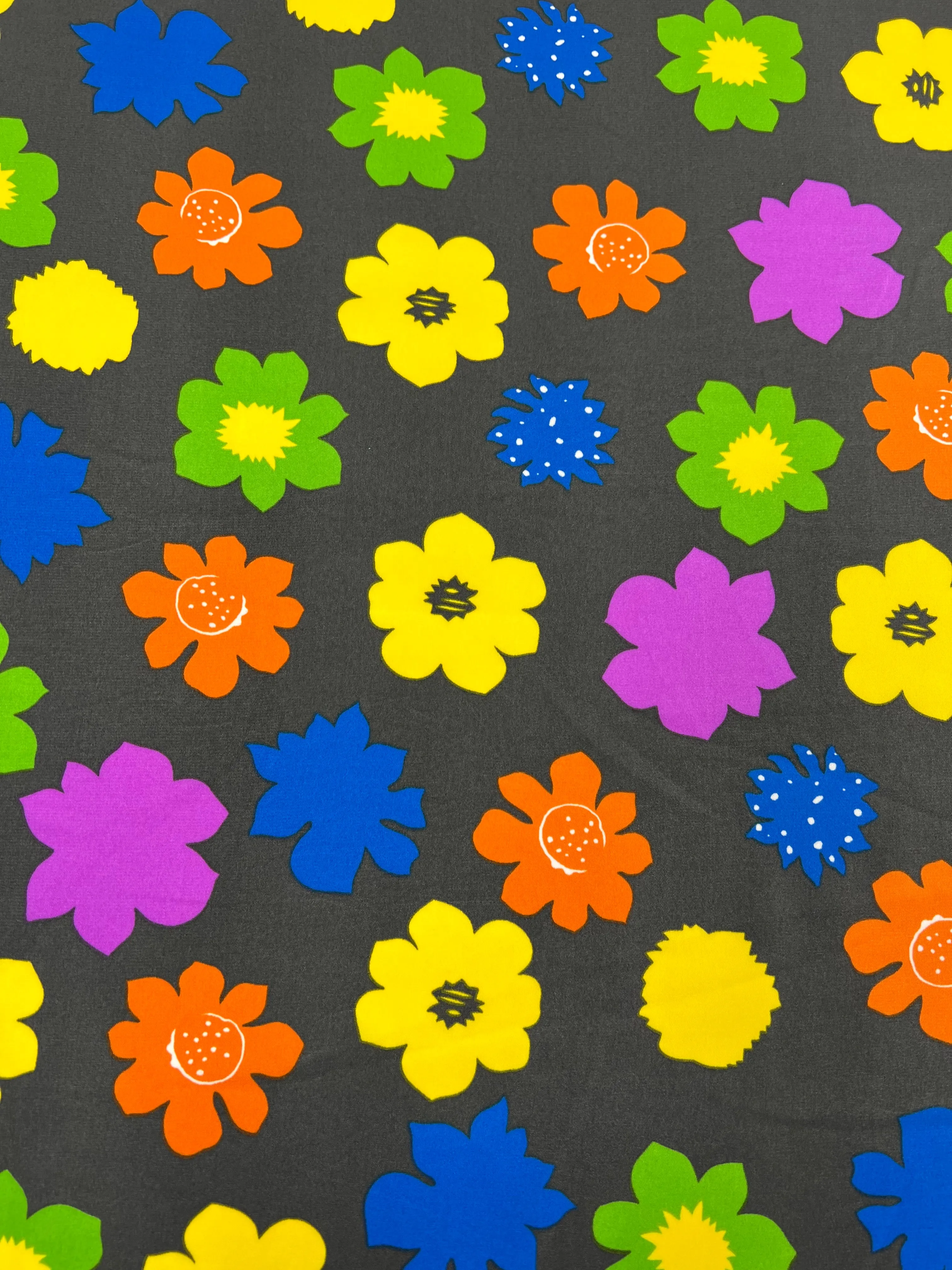 Deluxe Print - Flower Spread Retro - 150cm