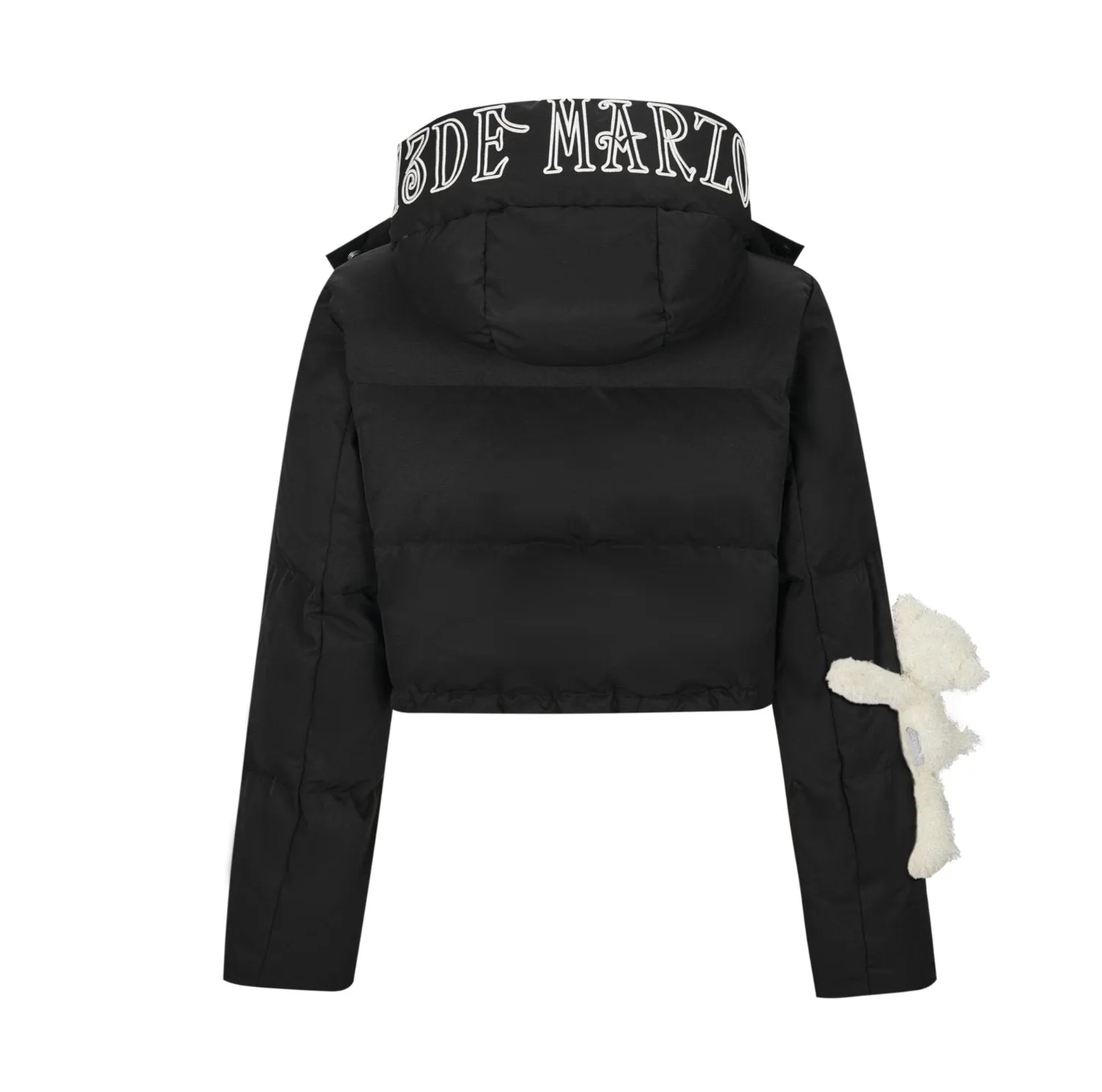 Doozoo Base Down Jacket In Black