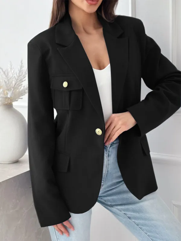 Elegant Tailored Business Blazer