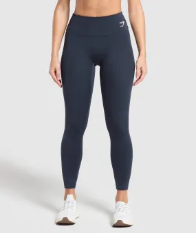 Gymshark Training Leggings - Navy