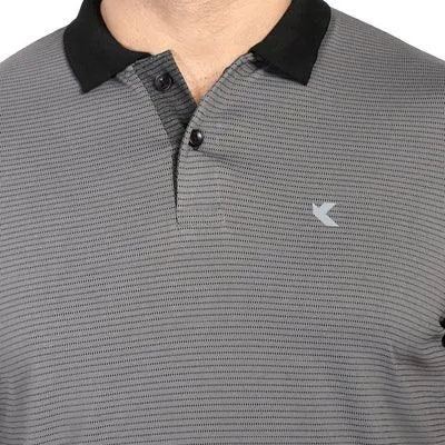 Kronos AIR Performance Polo | Men's | Dark Grey | KIBI Sports