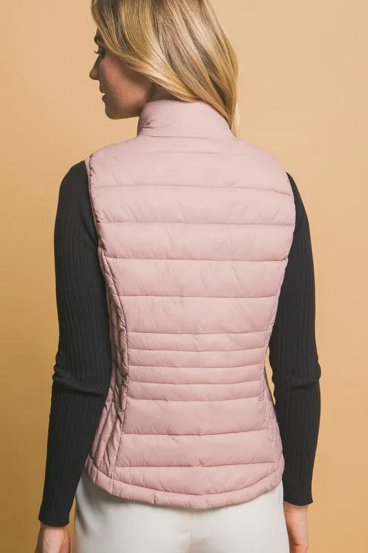 Lightweight Padded Puffer Vests - 5 Colors!