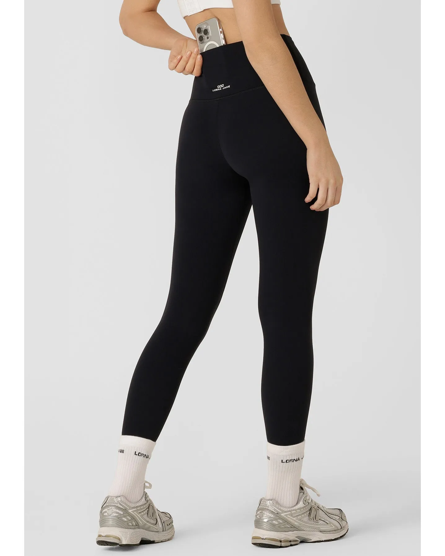 Lorna Jane Liberty Ankle Biter Leggings - Midight Blue