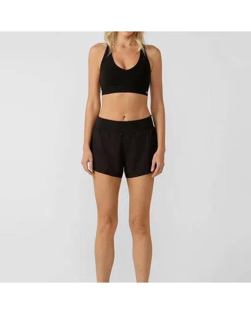 Lorna Jane Stretch and Stride Pocket Run Short - Black