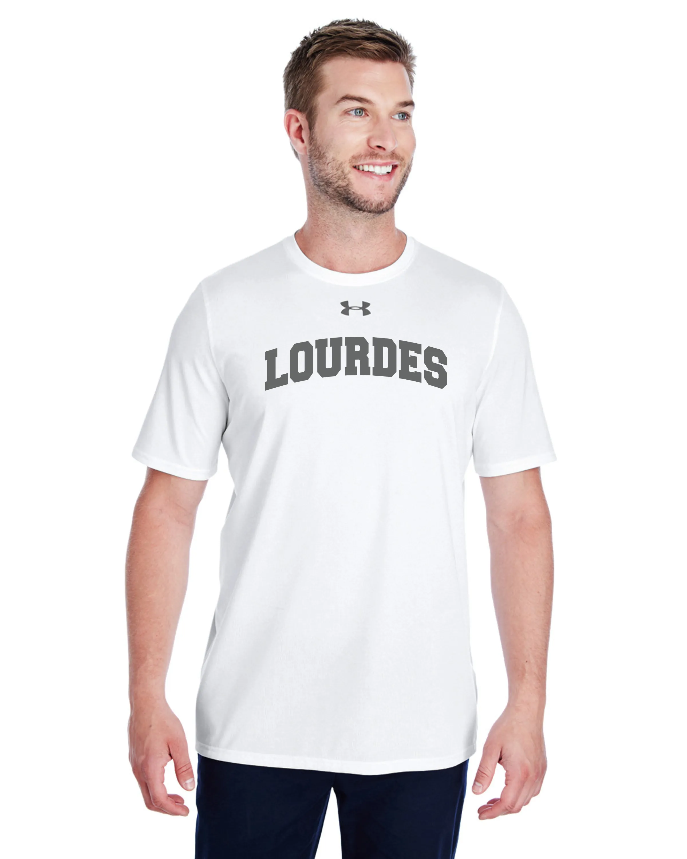 Lourdes Men's Under Armour Performance Locker Tee