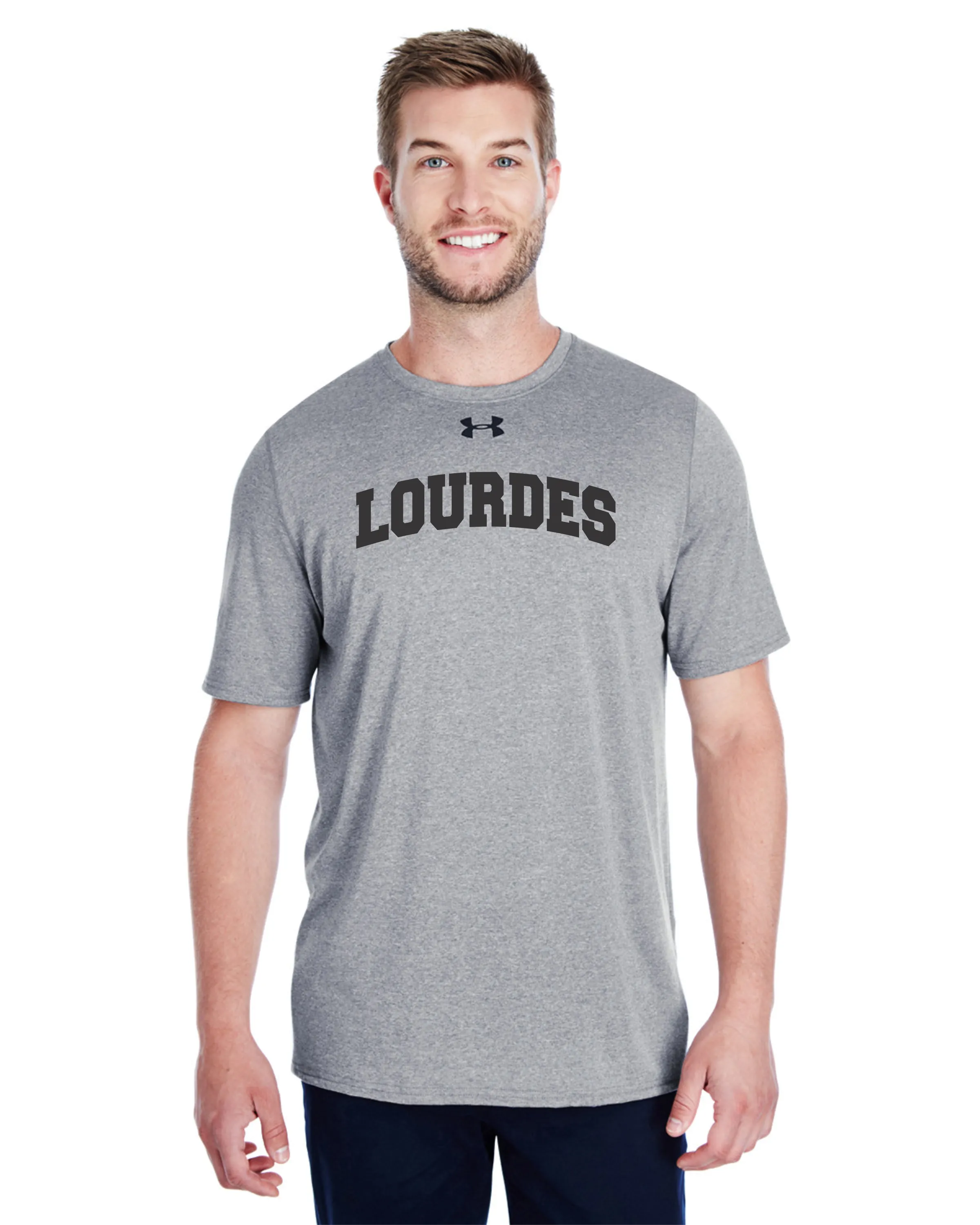 Lourdes Men's Under Armour Performance Locker Tee