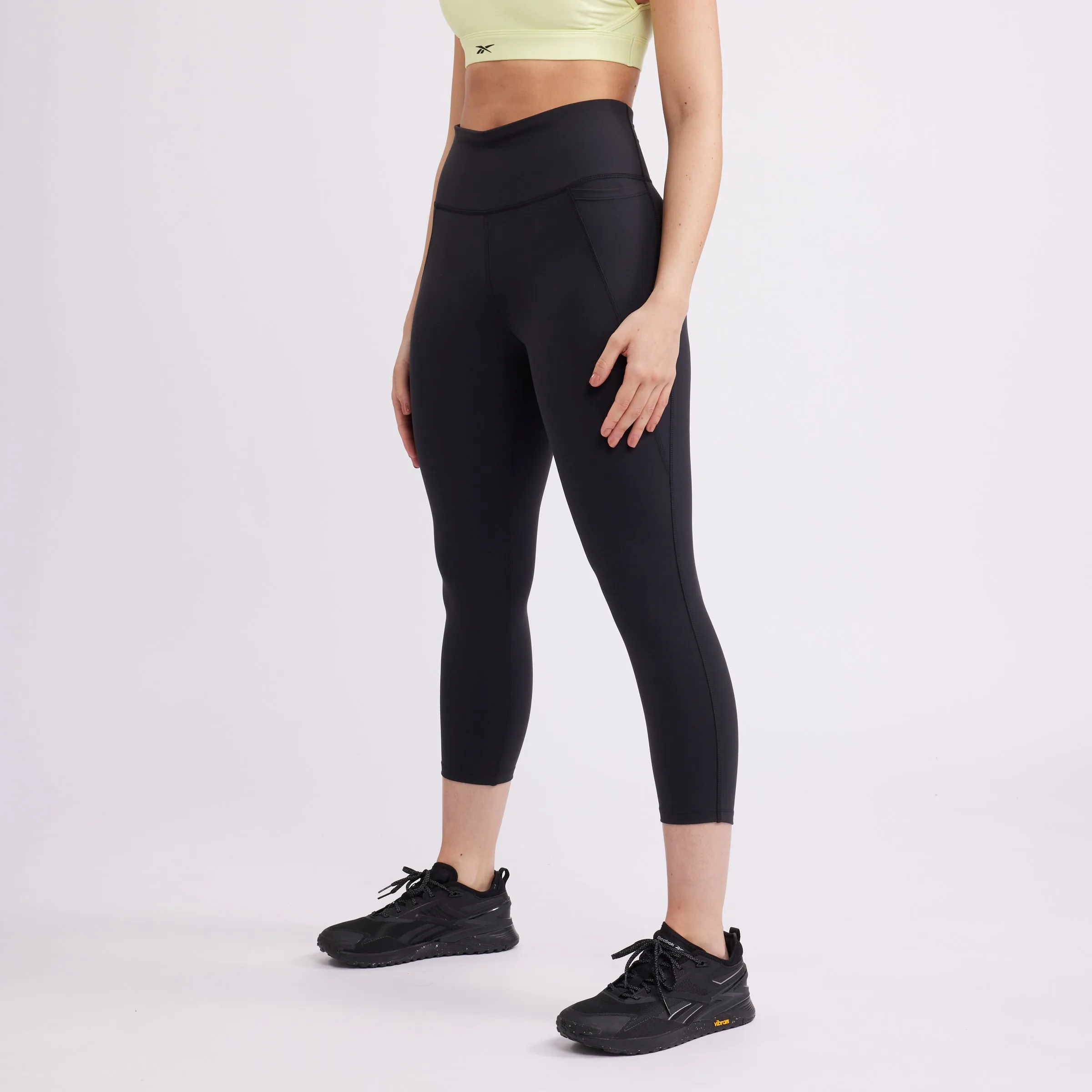 Lux 3/4 Leggings Black