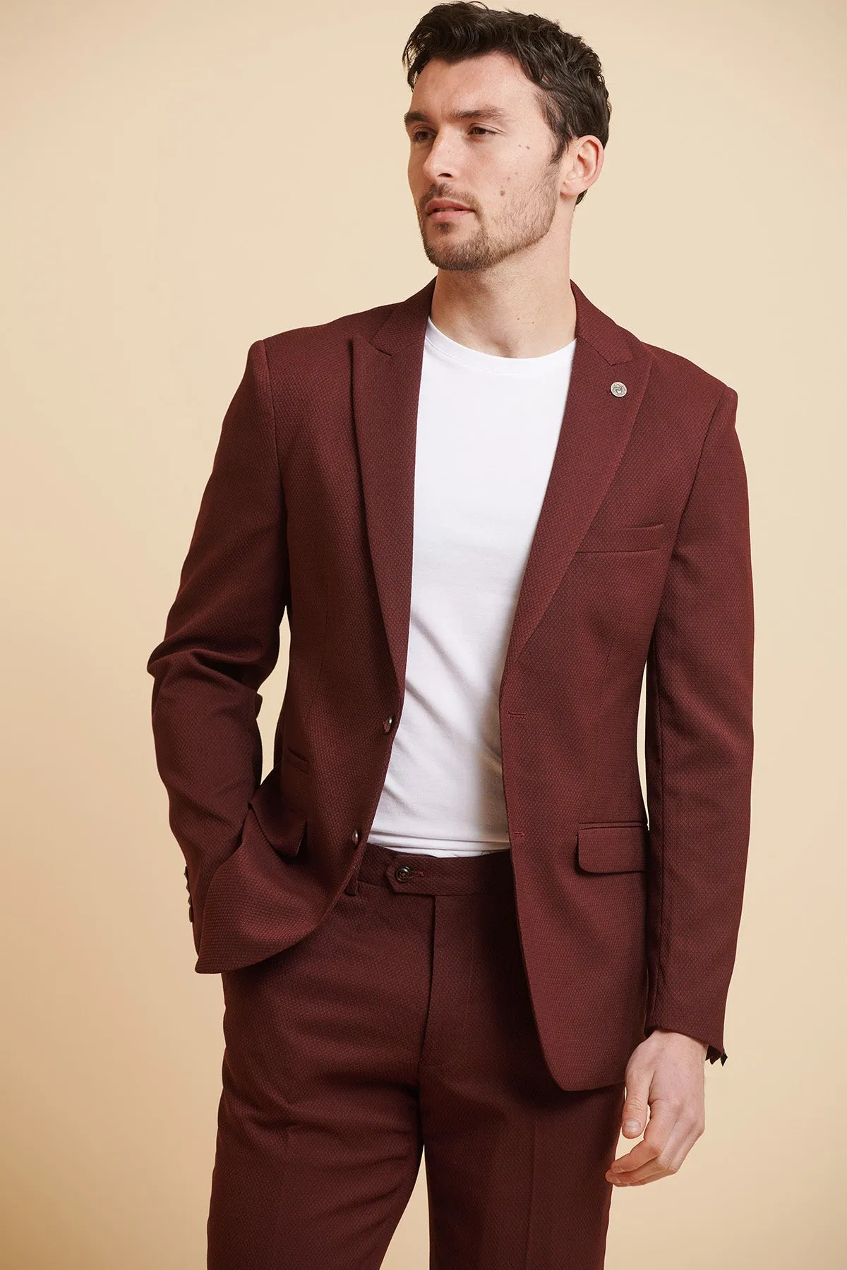 MAX - Wine Tailored Blazer