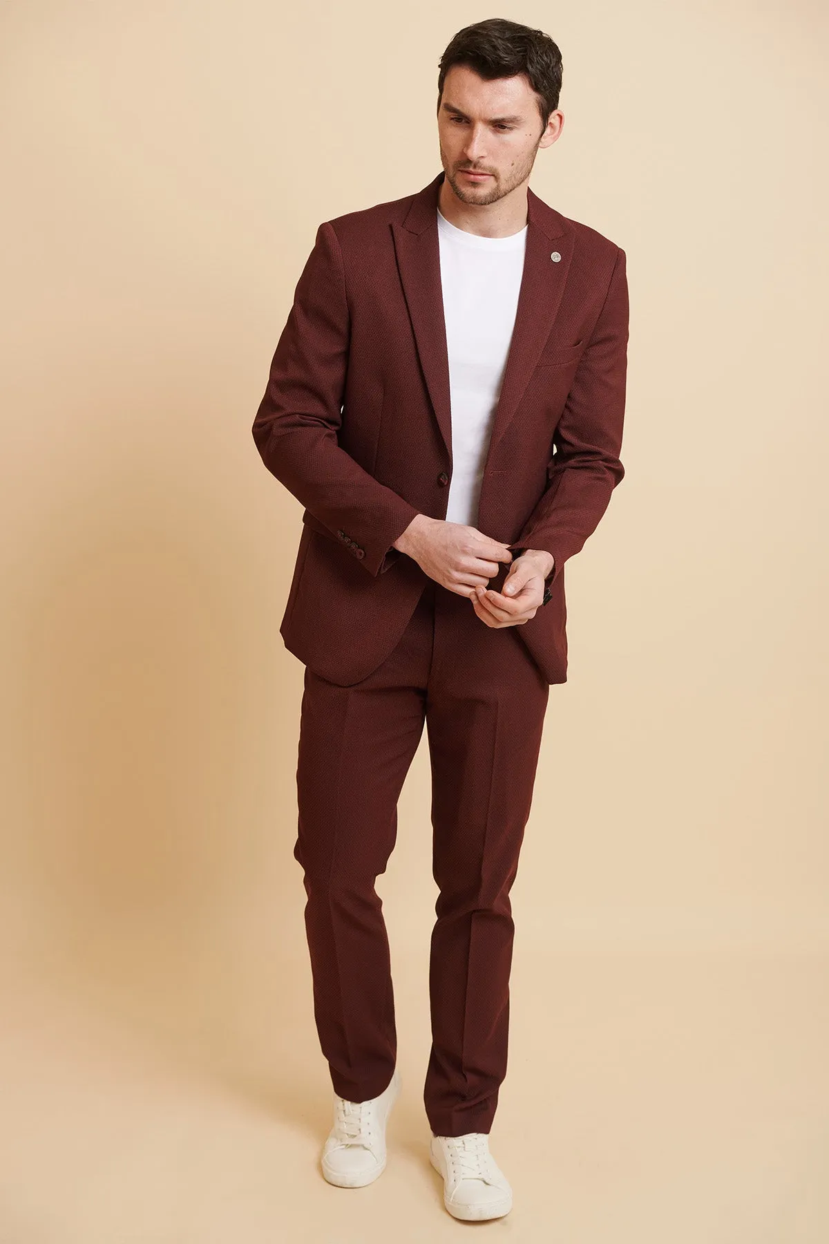 MAX - Wine Tailored Blazer