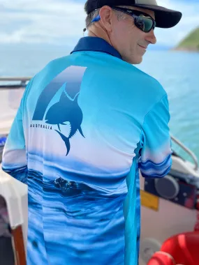 Mens Fishing Shirt - Wave