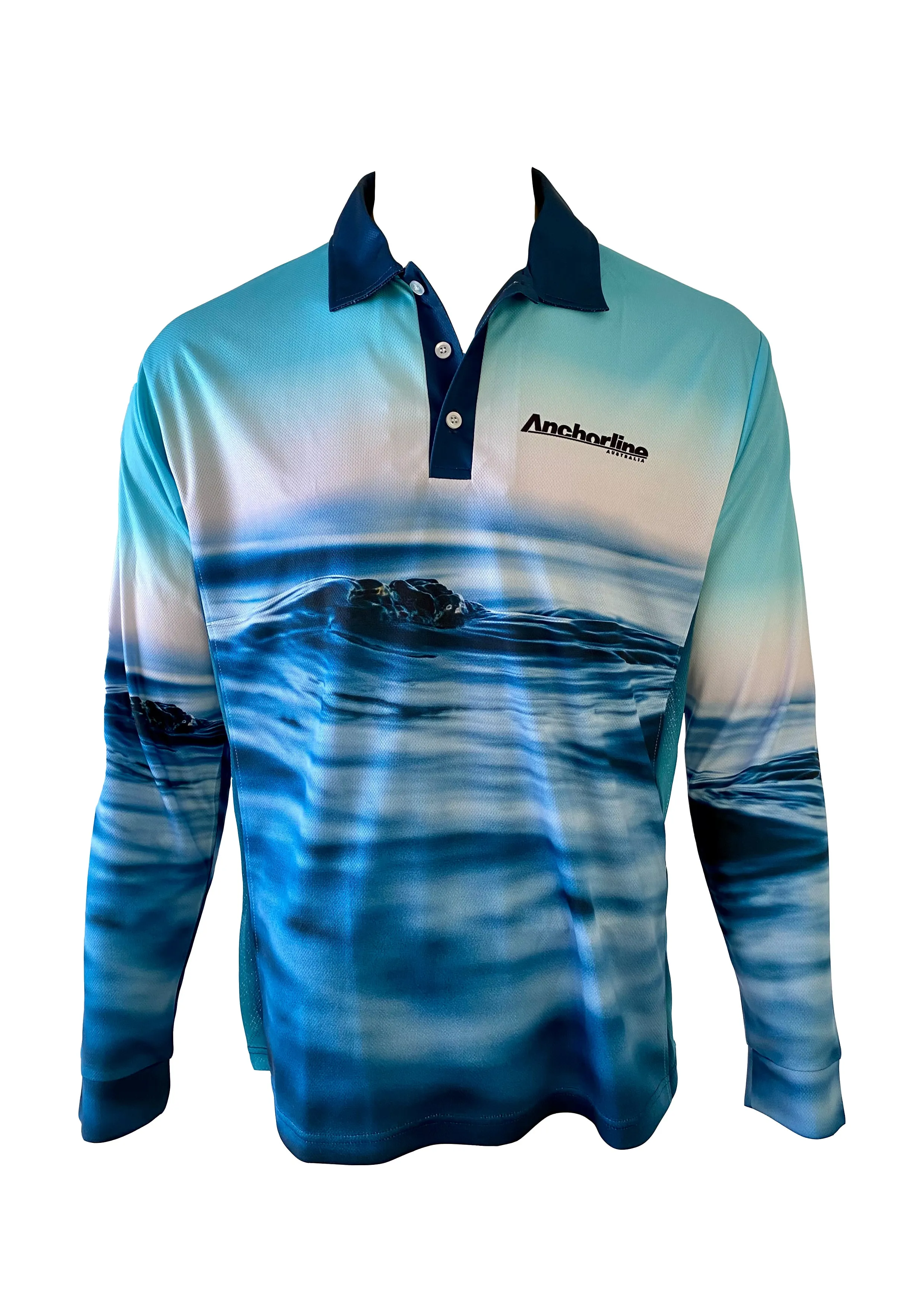 Mens Fishing Shirt - Wave