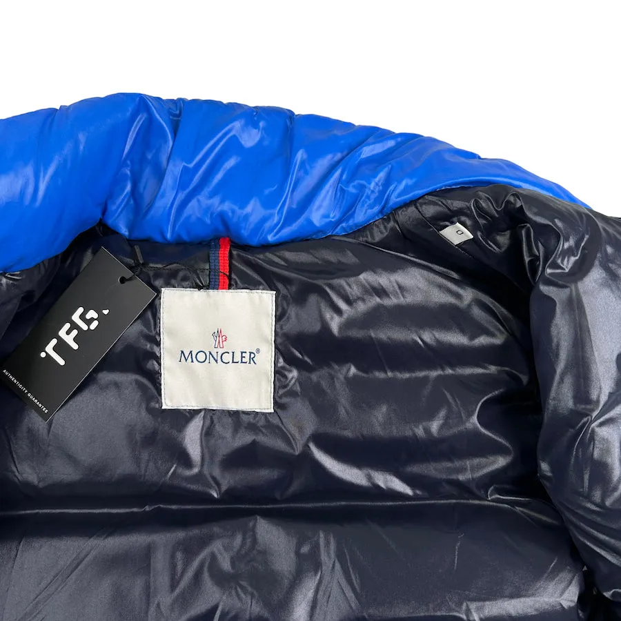 MONCLER blue TIB down vest (XXS)