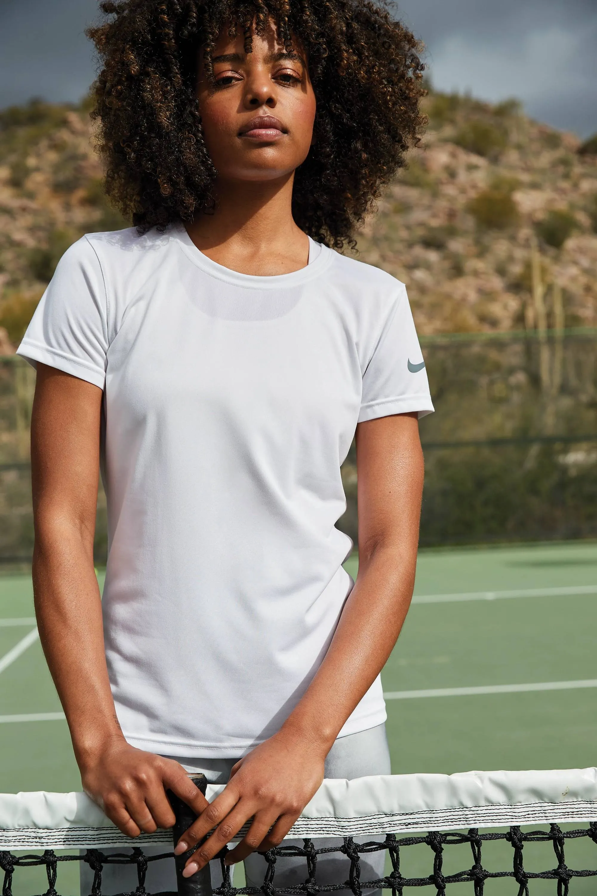 Nike Ladies Swoosh Sleeve rLegend Tee