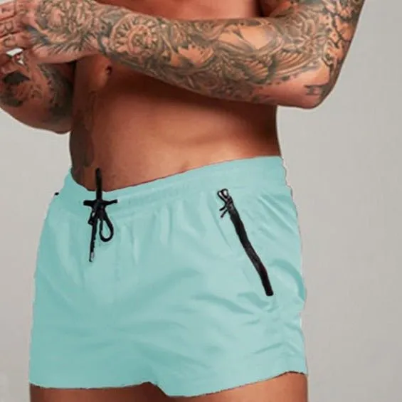 Nylon Pocketed Running Shorts