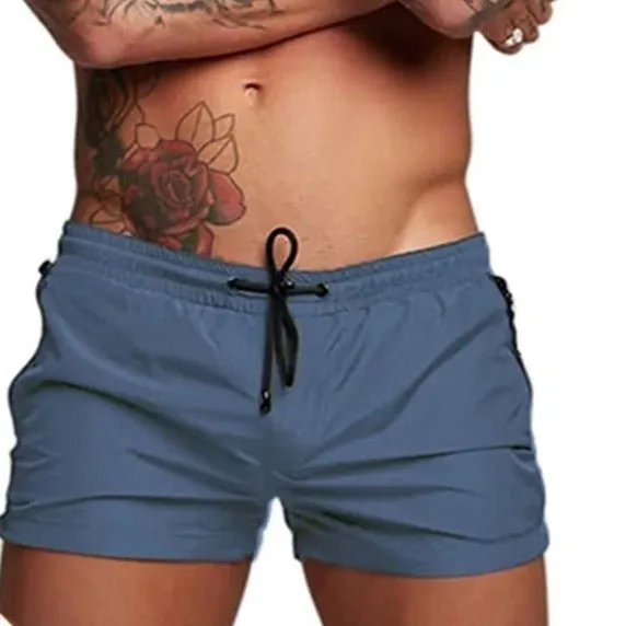 Nylon Pocketed Running Shorts