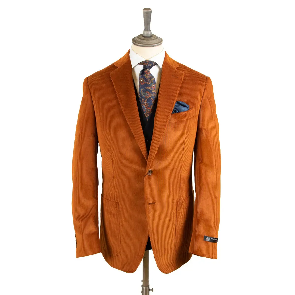 Orange Corduroy Jacket