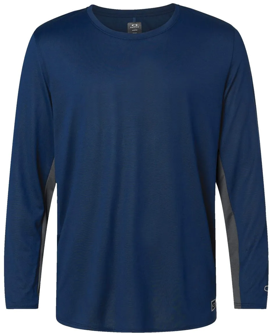 OUTLET-Oakley Team Issue Hydrolix Long Sleeve T-Shirt