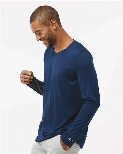 OUTLET-Oakley Team Issue Hydrolix Long Sleeve T-Shirt