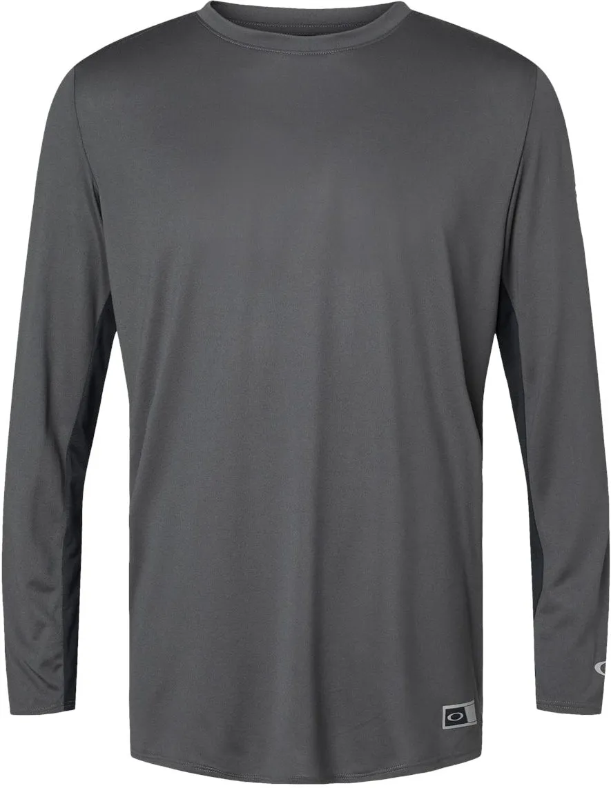 OUTLET-Oakley Team Issue Hydrolix Long Sleeve T-Shirt