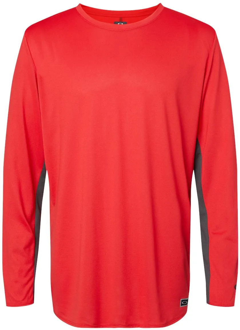 OUTLET-Oakley Team Issue Hydrolix Long Sleeve T-Shirt