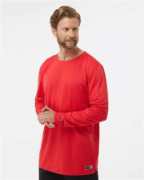 OUTLET-Oakley Team Issue Hydrolix Long Sleeve T-Shirt