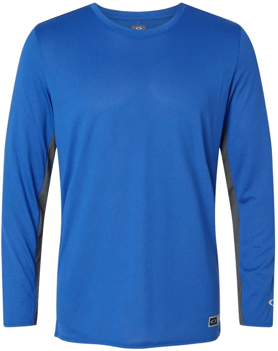 OUTLET-Oakley Team Issue Hydrolix Long Sleeve T-Shirt