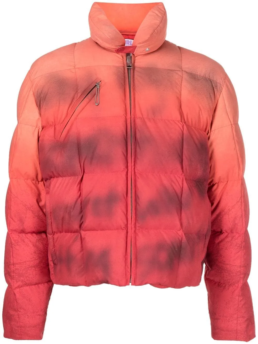 Padded Gradient-Effect Jacket