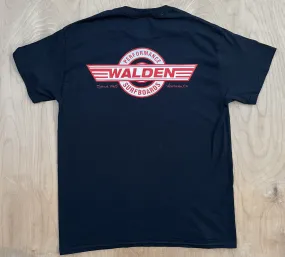 Performance logo: red logo - black