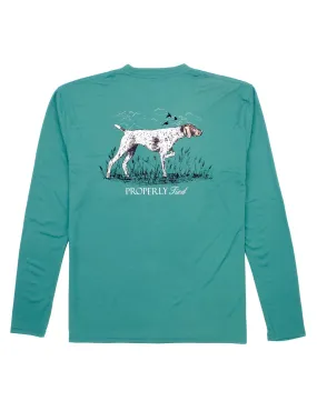 Pointer Performance Tee (Teal)