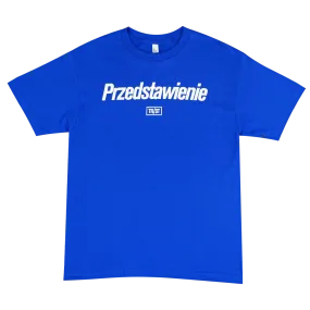 Polish Performance Short Sleeve Blue T-Shirt