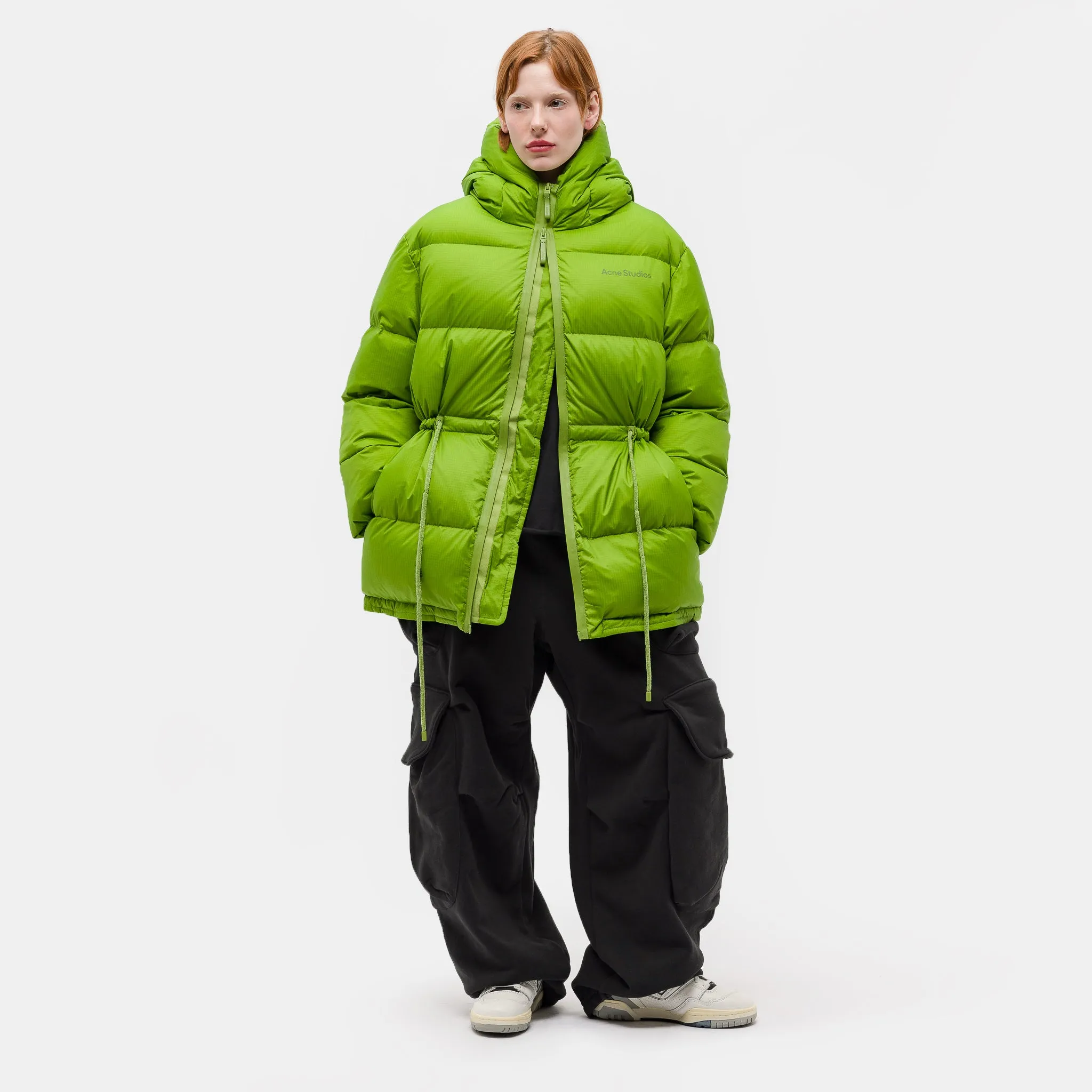 Puffer Jacket in Green