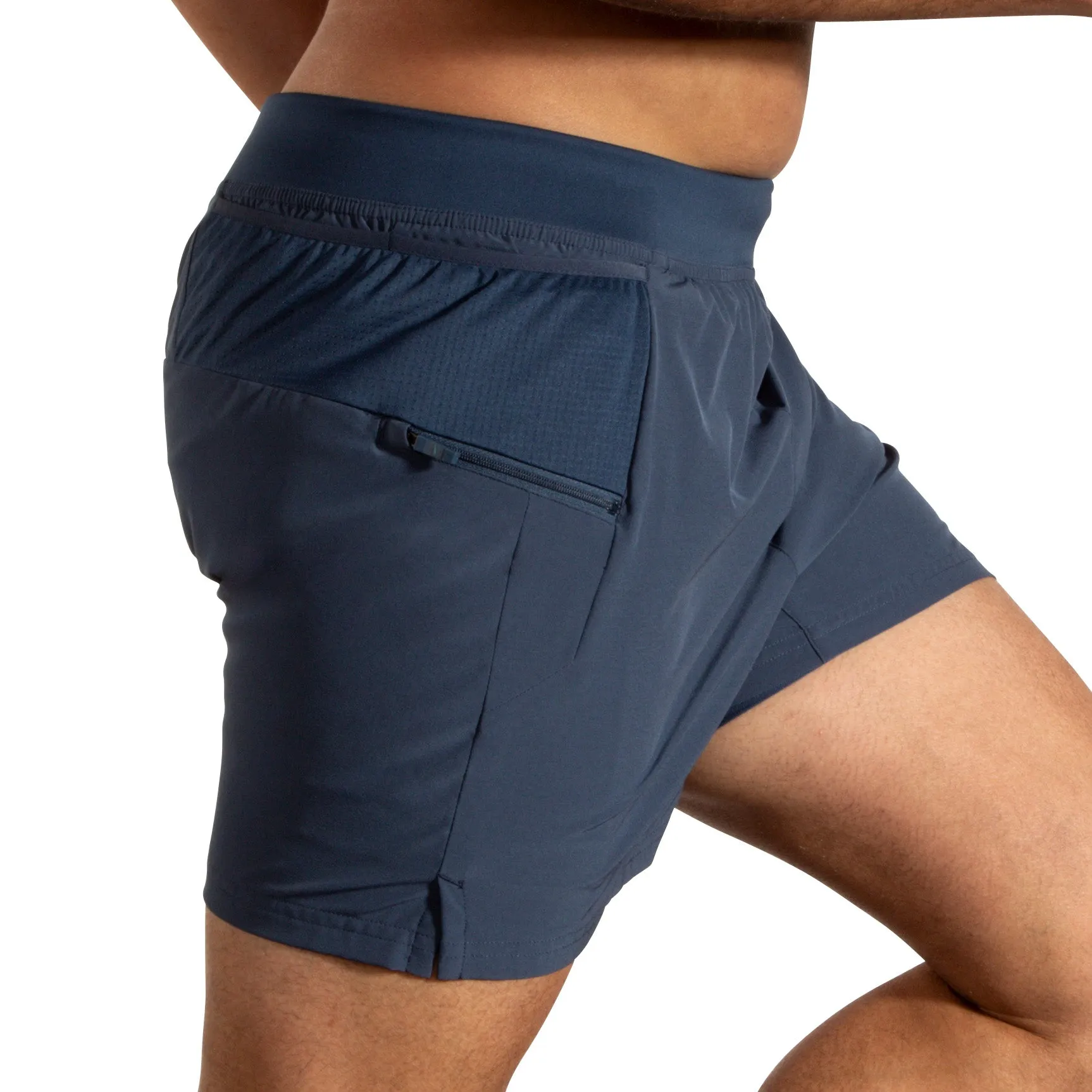 Sherpa 5" 2 in 1 Short | Blue Slate