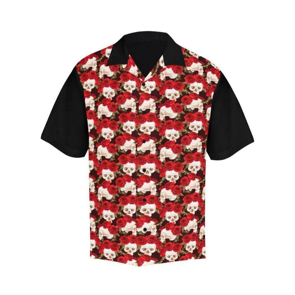 Skulls Men's Button Up Shirts