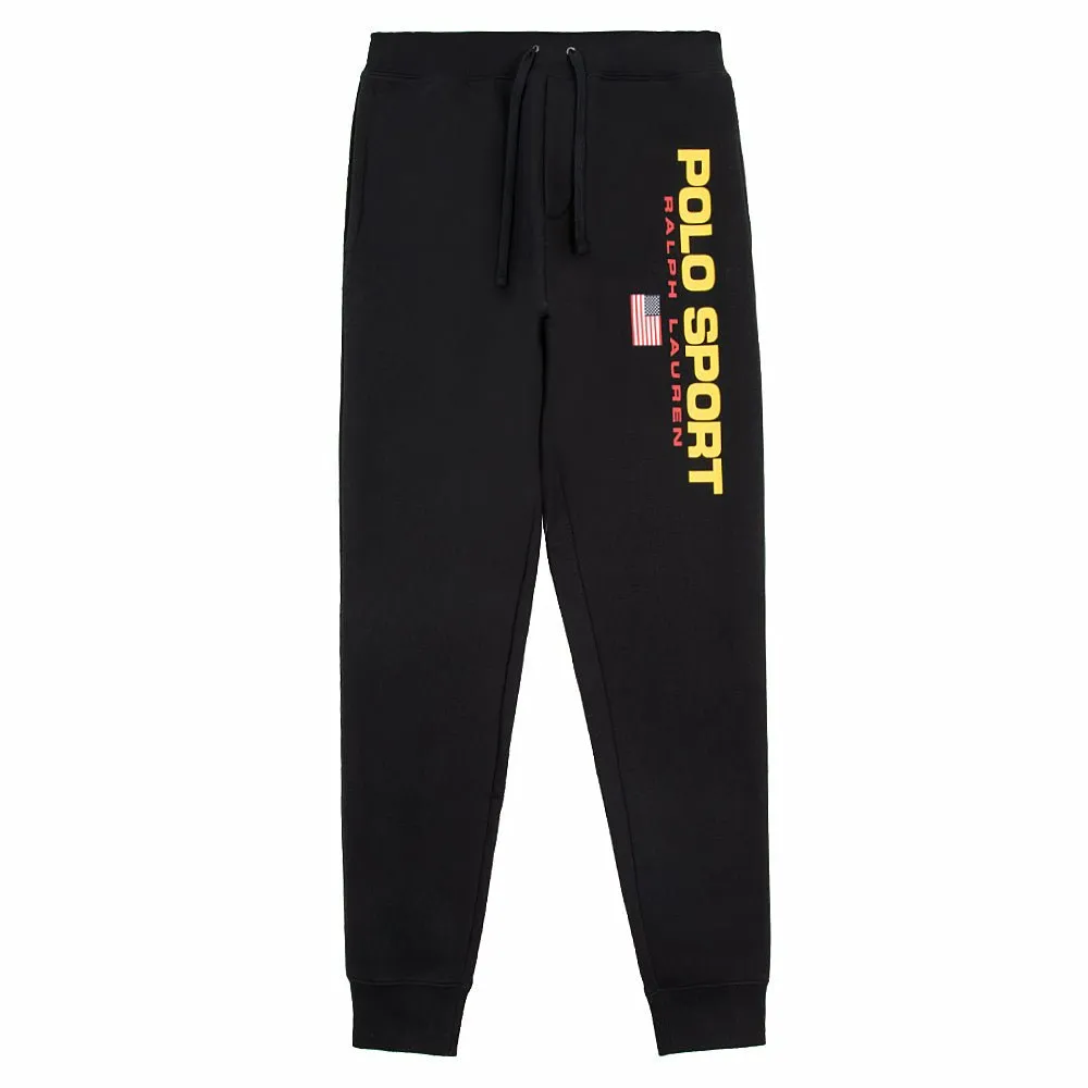 Sport Fleece Knit Sweatpant | Black