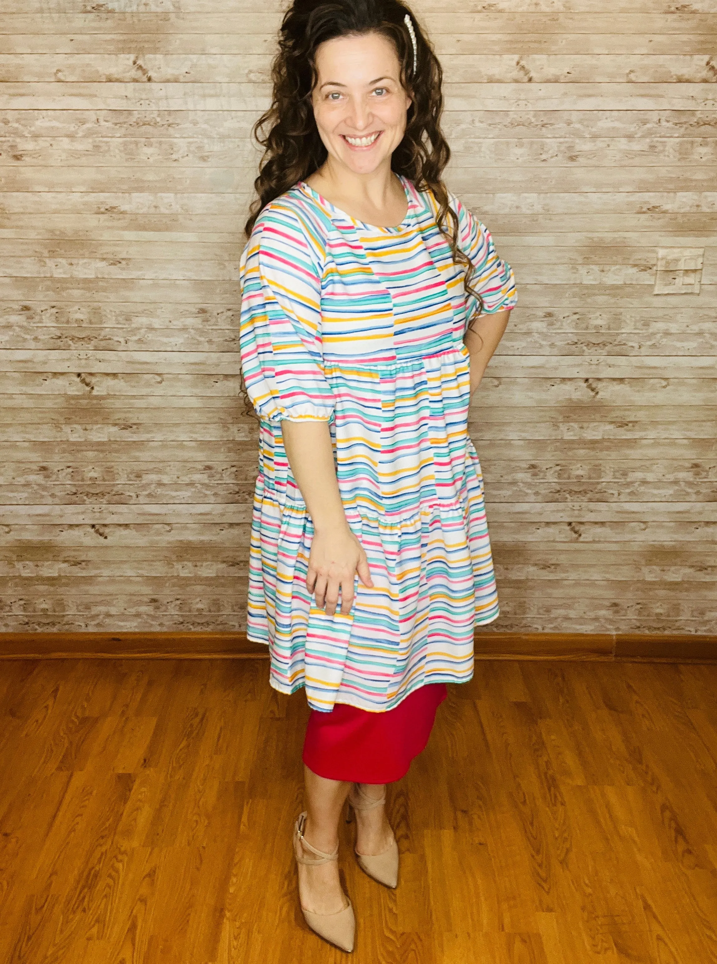 Stripes of Many Colors Tunic