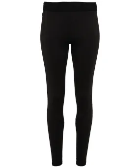 TriDri® training leggings | Black