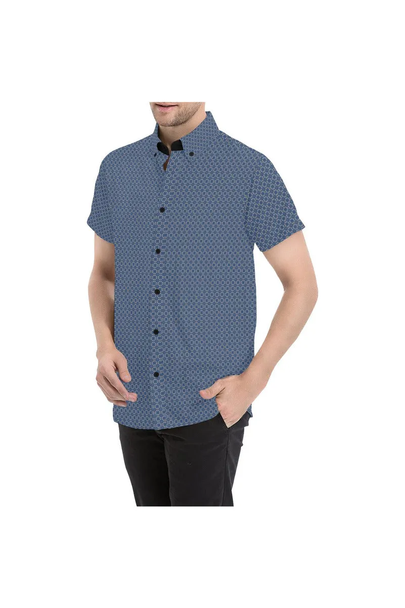 Twilight Men's All Over Print Short Sleeve Shirt (Model T53)