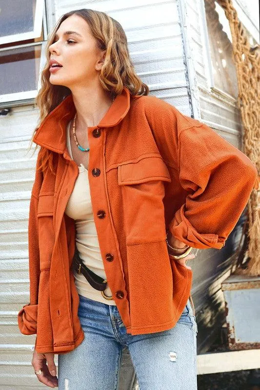 Women's Button Down Matilda Jacket