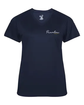 Women's Script Ultimate V-neck Perf Tee