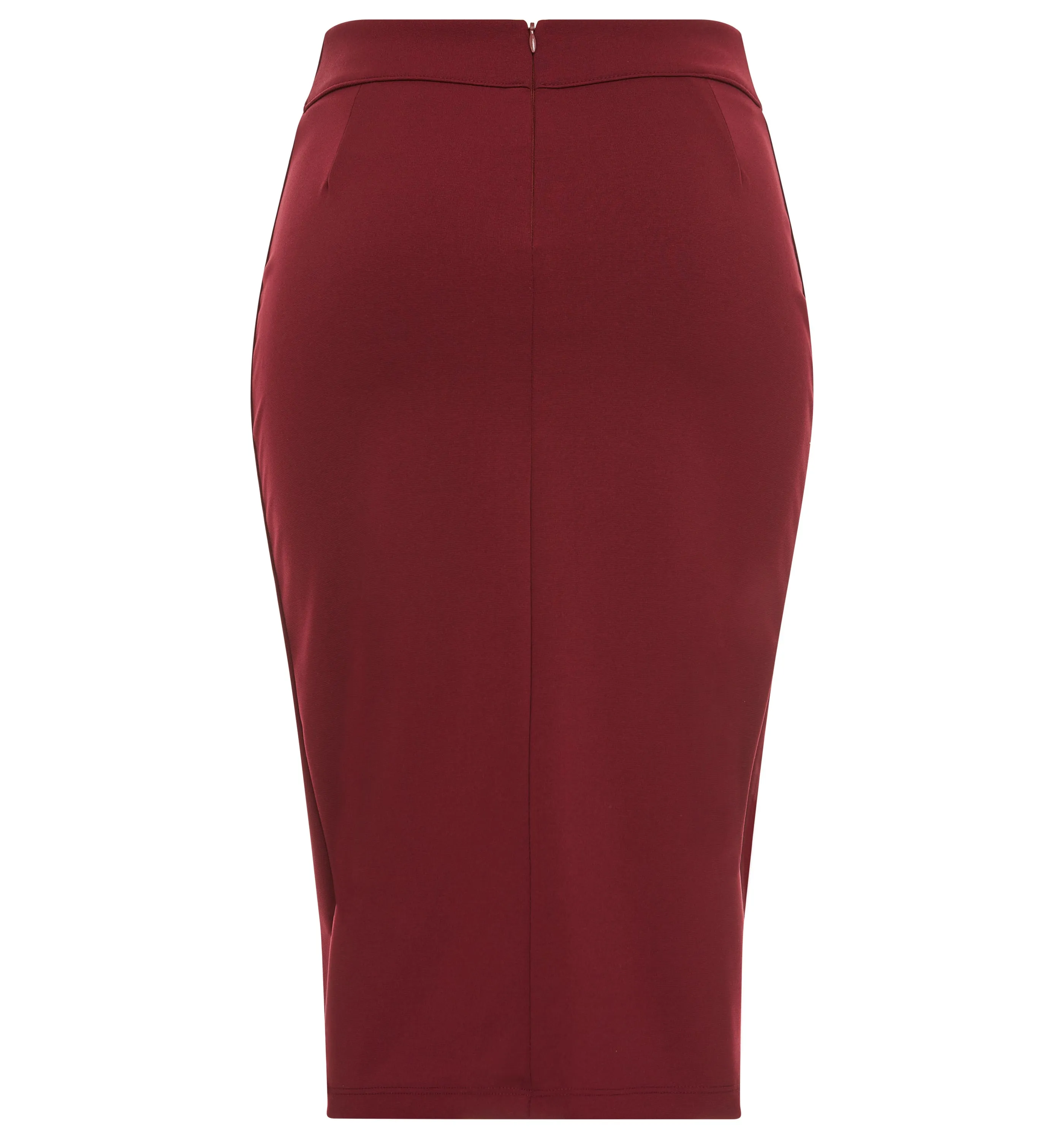 Women's Tapered Fit Stretch Ponte Pencil Skirt