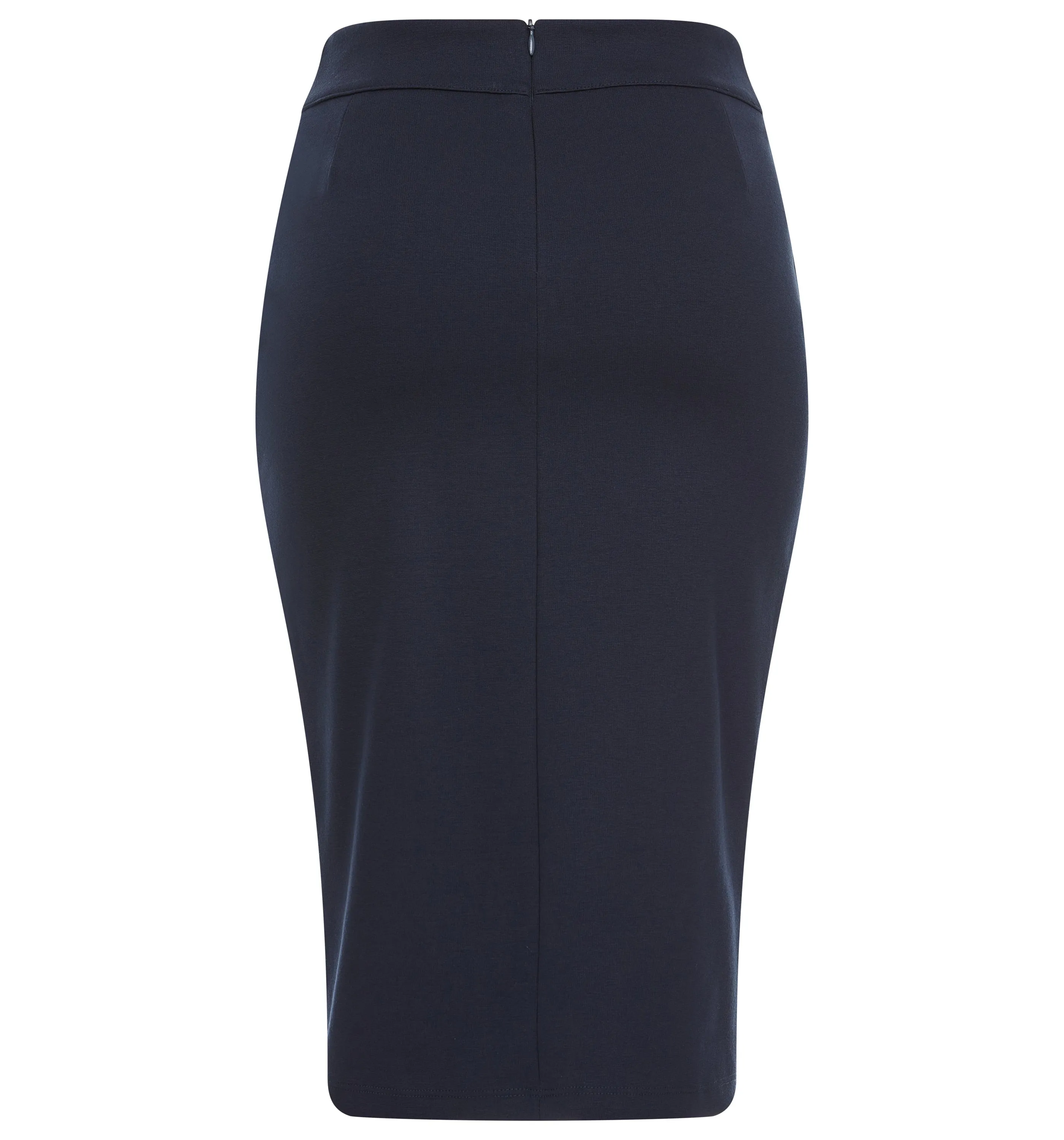 Women's Tapered Fit Stretch Ponte Pencil Skirt